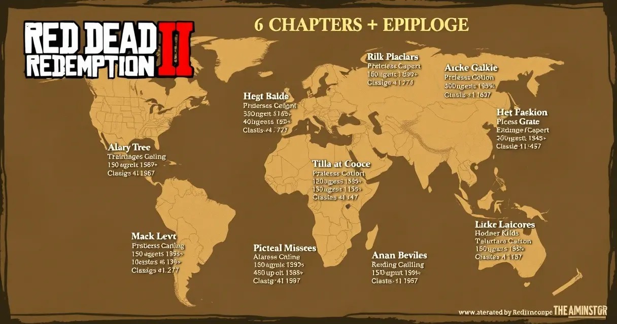 Сколько глав в RDR 2: полный гид по структуре, весу и механикам игры
