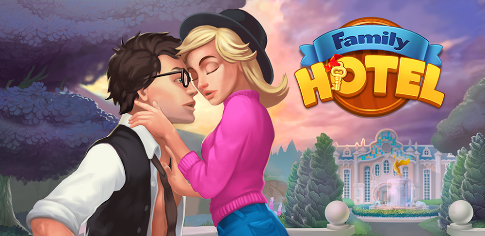 Family hotel: romantic story decoration match 3 на компьютер