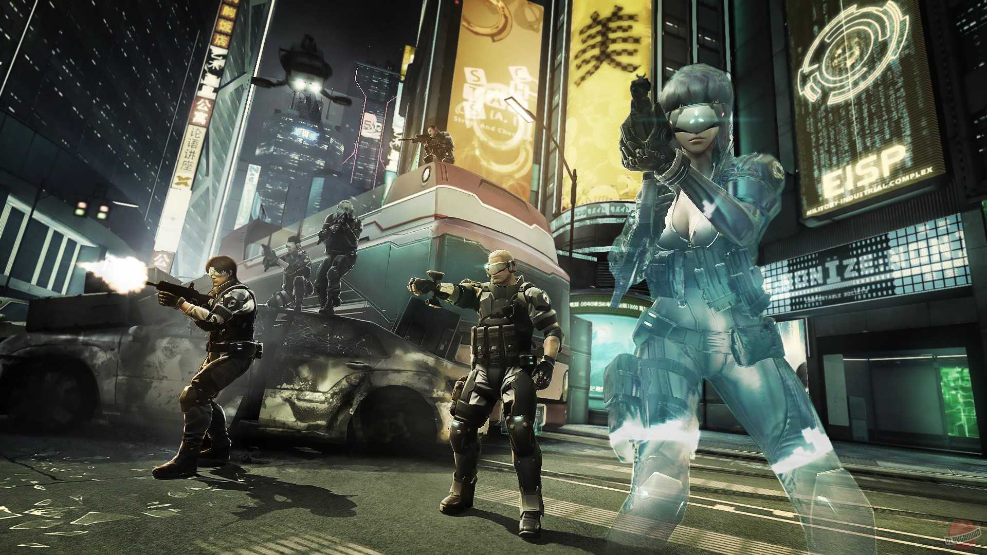 Ghost in the shell: first assault - stand alone complex online