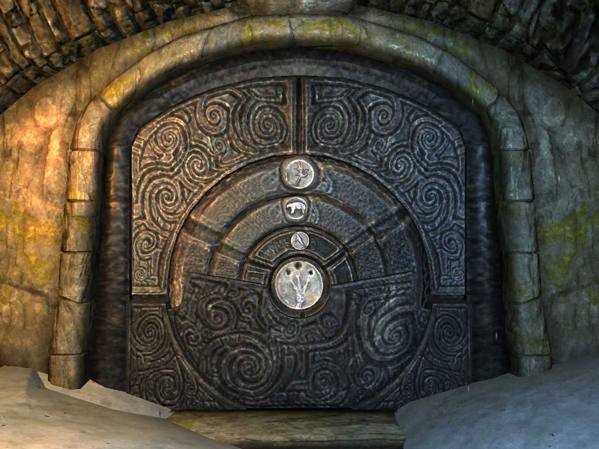 Скайрим упокоище как открыть дверь. где найти золотой коготь в skyrim как активировать дверь в скайриме