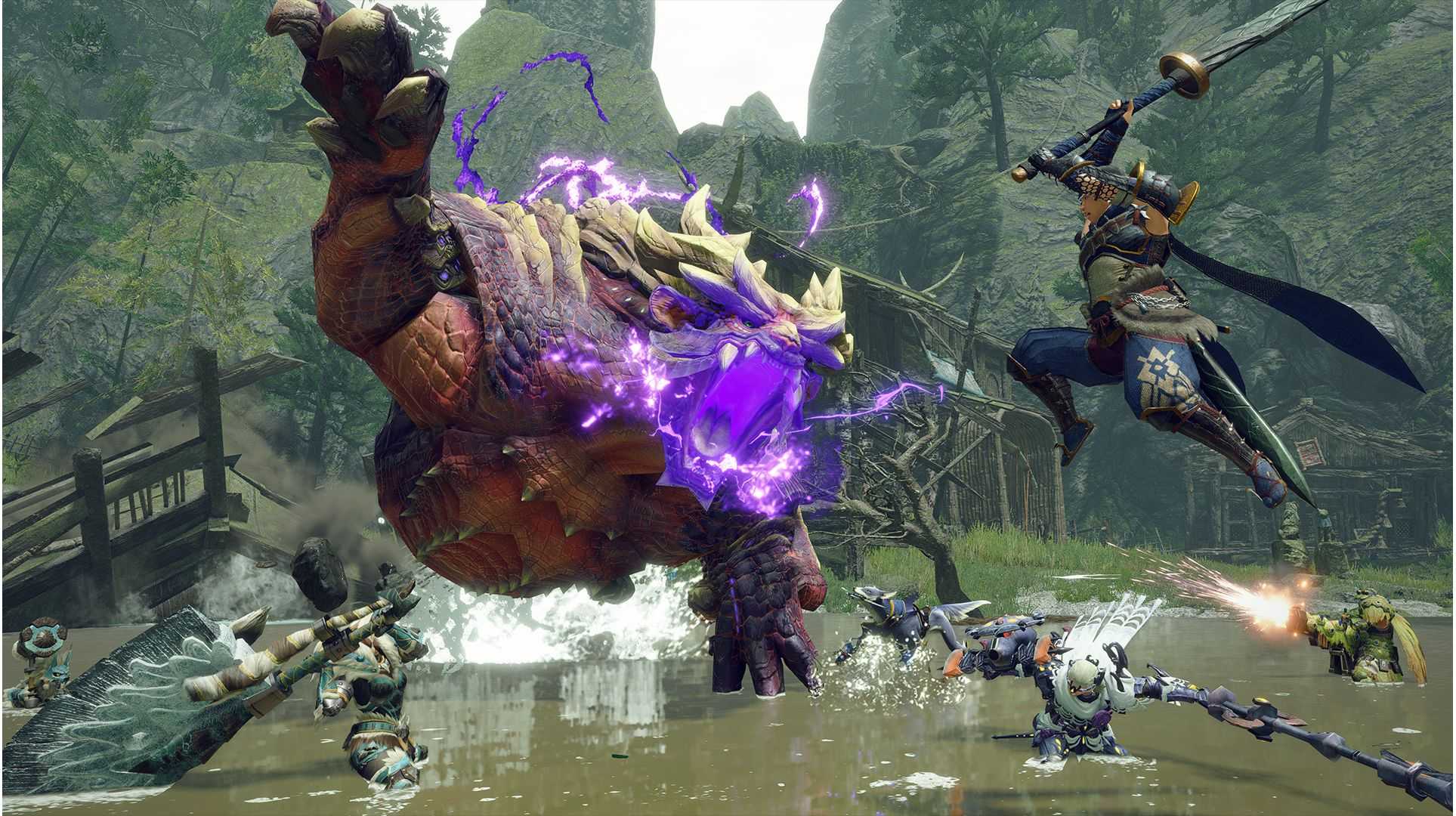 Как запустить кооперативный режим в monster hunter: rise и поиграть с людьми?