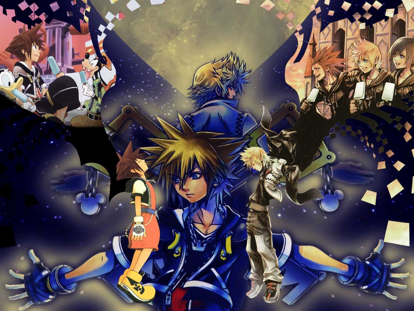 Лучшие фанарты, посвященные соре из kingdom hearts