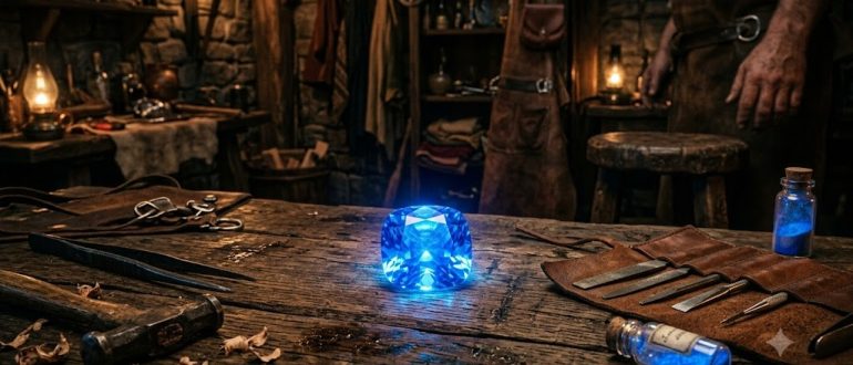 Безупречный сапфир в Skyrim: ID, консольные команды и где найти