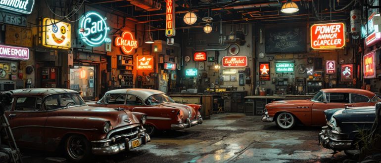 Гараж Атомных Котов в Fallout 4: где искать и что там делать