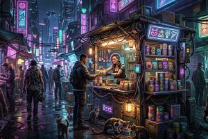 Где найти кошачий корм в Cyberpunk 2077: все локации и как приручить кота Нибблса