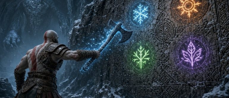 God of War: зима, весна, лето, осень по порядку — решение загадки времён года