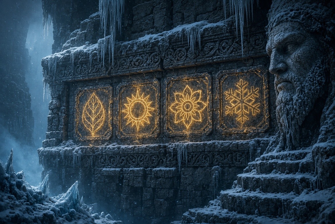 God of War: зима, весна, лето, осень по порядку — решение загадки времён года