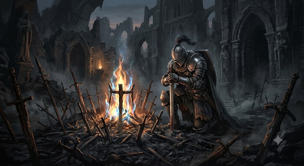 Горящий осколок кости в Dark Souls 3: где найти все 10 штук