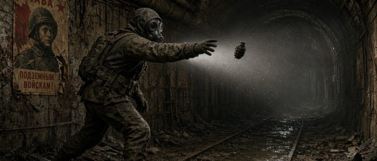 Как кинуть гранату в метро 2033: полное руководство по управлению