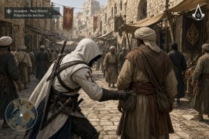 Как красть в Assassin's Creed 1: подробная механика воровства