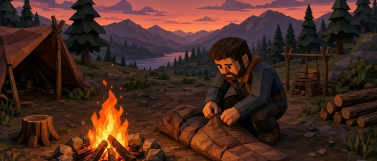 Как лечь спать в Rust: установка спального мешка и точка возрождения