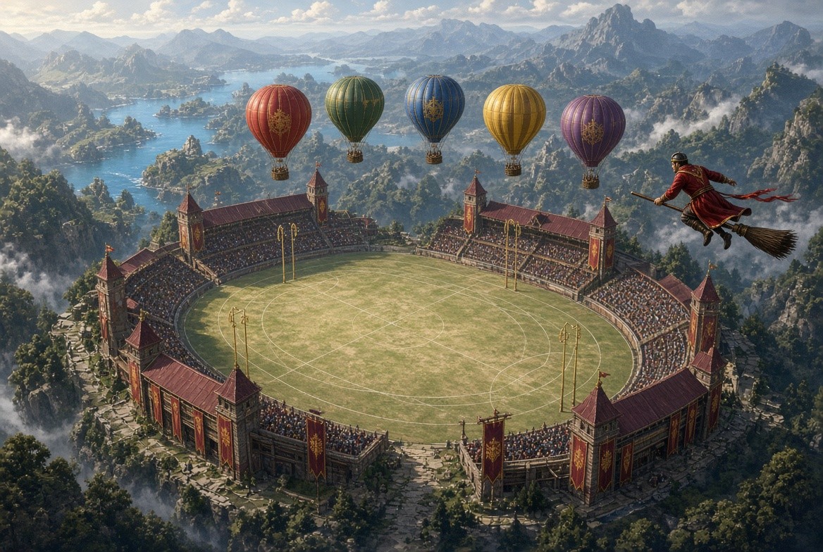 Как лопнуть воздушные шары над станцией Хогсмид в Hogwarts Legacy