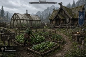 Как нанять управляющего на ферму в Skyrim: пошаговая инструкция