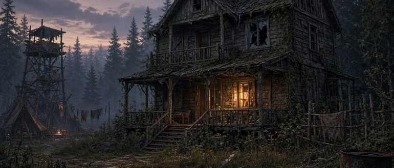 Как найти нож Листона в Days Gone и попасть в дом на севере лагеря Шермана
