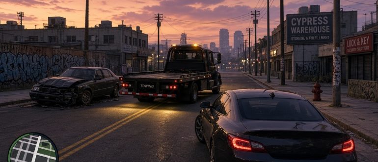 Как опустить крюк в GTA 5: управление эвакуатором на ПК и консолях