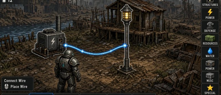 Как протянуть провод в Fallout 4: подробная инструкция по электросети поселения