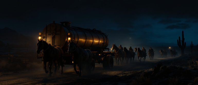 Как украсть цистерну в RDR 2: миссия «Да прольётся нефть – часть 2»