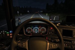 Как включить фары в Euro Truck Simulator 2