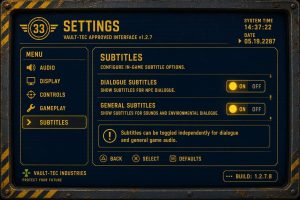 Как включить субтитры в Fallout 4: подробная инструкция