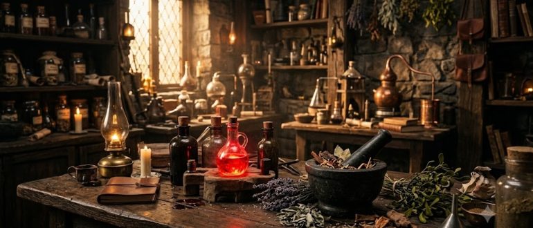 Киноварь в «Ведьмак 3»: где взять и как приготовить алхимический компонент
