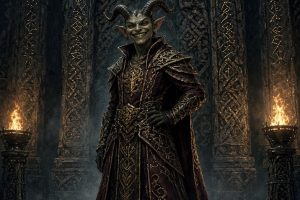Клавикус Вайл в Skyrim: квест «Собака — друг даэдра», Барбас, Топор Скорби и Маска