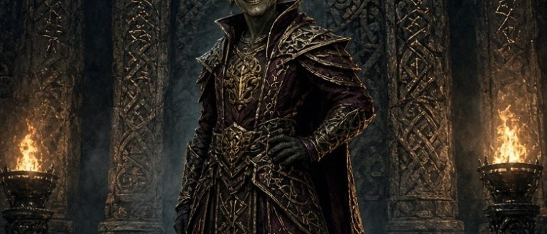 Клавикус Вайл в Skyrim: квест «Собака — друг даэдра», Барбас, Топор Скорби и Маска