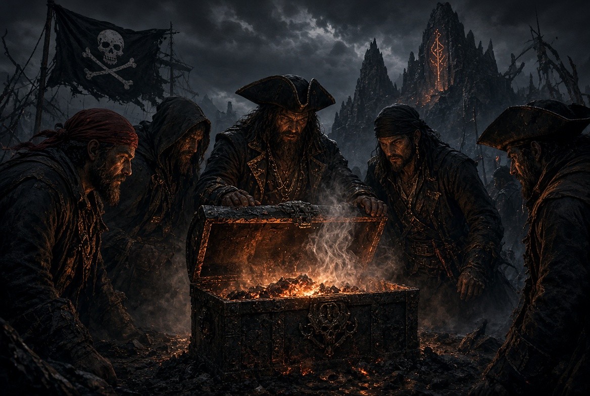 Ключ пепла в Sea of Thieves: где найти и как использовать в Season 18