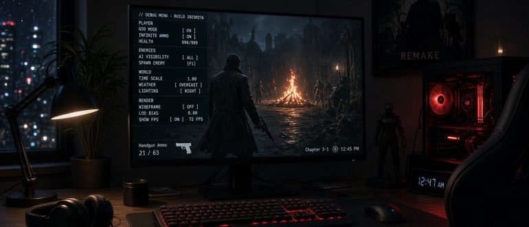 REFramework для RE 4 Remake: как установить мод-фреймворк, настроить VR и решить проблемы с производительностью