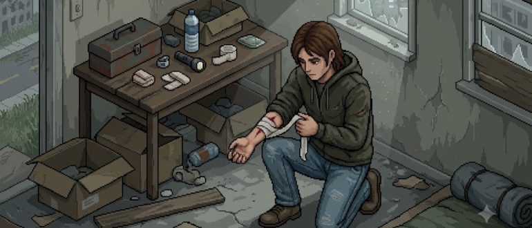 Рваная рана в Project Zomboid: как правильно лечить и не умереть от заражения