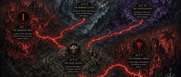 Сколько актов в Diablo 3: полная структура игры и Reaper of Souls