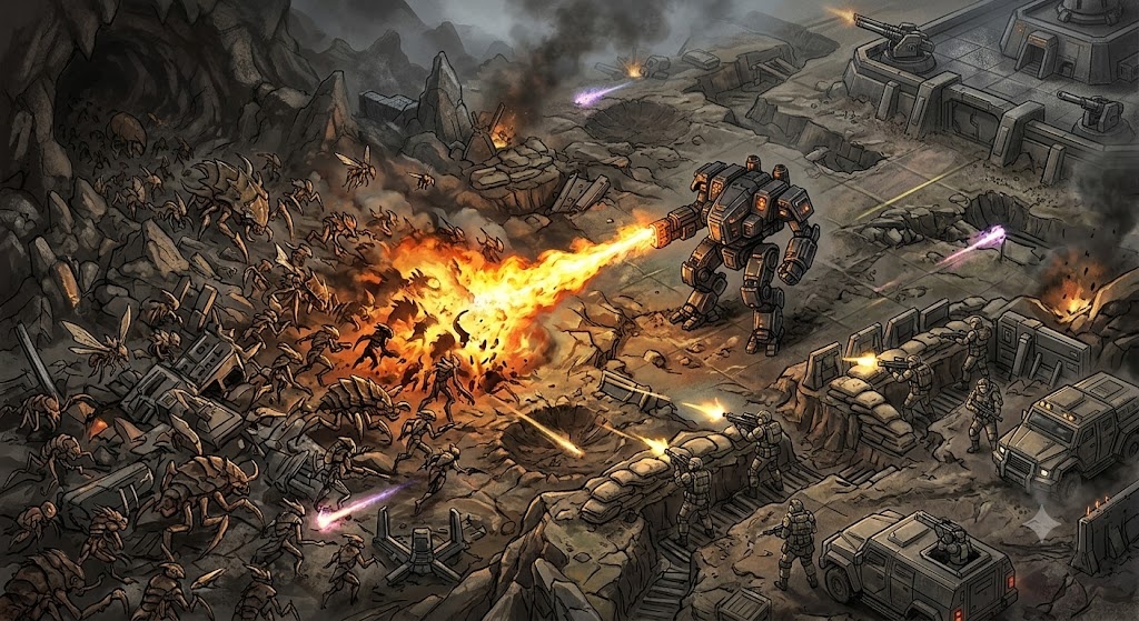 Starship Troopers: Terran Command: читы, консольные команды и коды