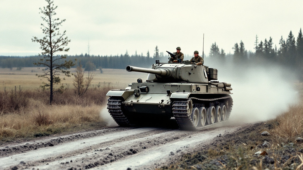 STRV 74: оборудование, вооружение и характеристики шведского среднего танка