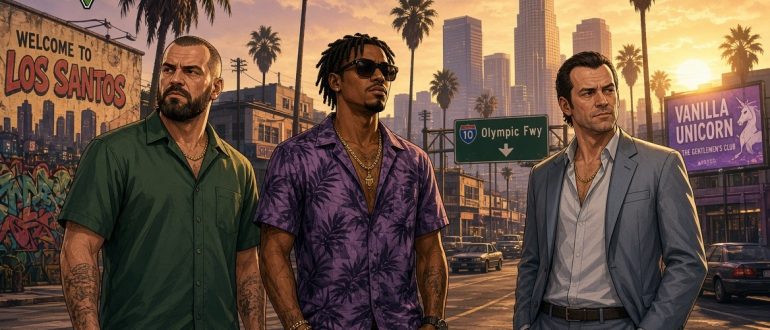 Как переключаться между персонажами в GTA 5: способы на ПК и консолях