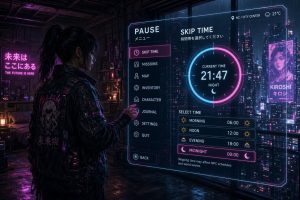 Как перемотать время в Cyberpunk 2077: пропуск часов, сон и ожидание нужного времени суток