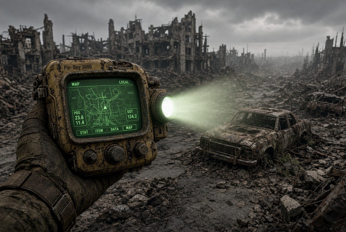 Как зарядить фонарик в метро 2033 и почему в Fallout 4 это не нужно