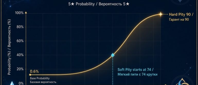 На какой крутке гарант в Genshin Impact: полный разбор системы пити