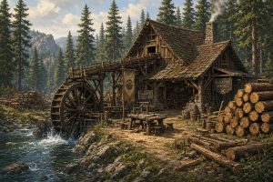 Распиленное бревно в Skyrim: где купить и сколько нужно для строительства дома