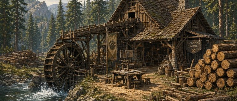 Распиленное бревно в Skyrim: где купить и сколько нужно для строительства дома