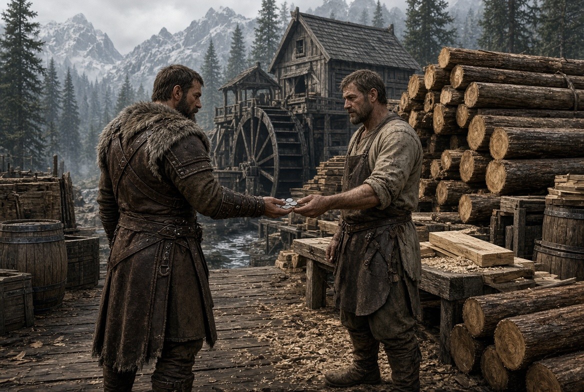 Распиленное бревно в Skyrim: где купить и сколько нужно для строительства дома