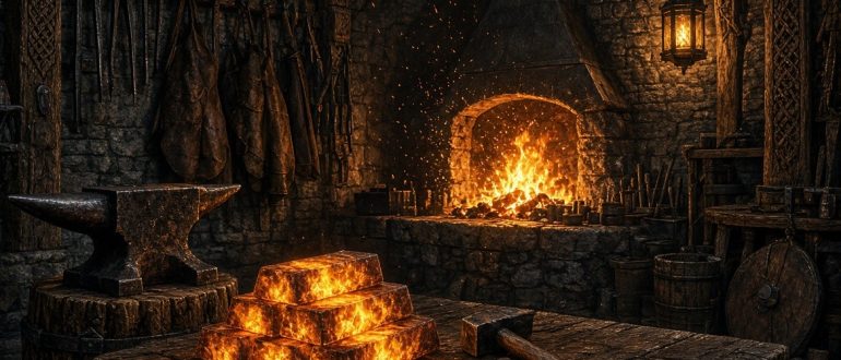 Скайрим железный слиток ID: коды слитков и команда добавления