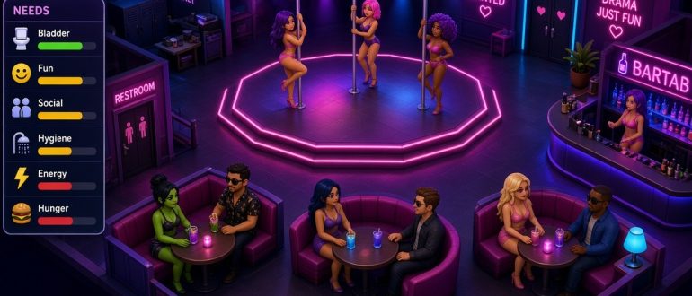 Стрип-клуб в Sims 4: как создать и во что поиграть в GTA IV