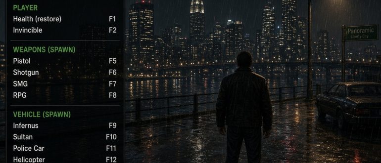 Трейнер для GTA 4: как установить, настроить и не потерять сохранения