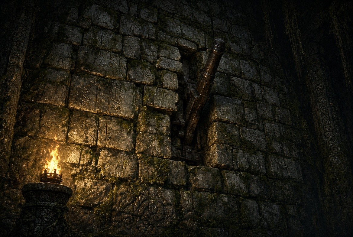 Зал Гейрмунда в Skyrim: как решить головоломку с камнями и опустить мост