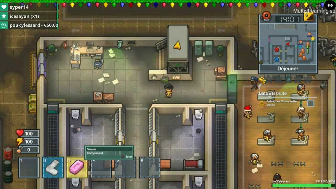 Как сбежать с карты fort tundra в the escapists 2