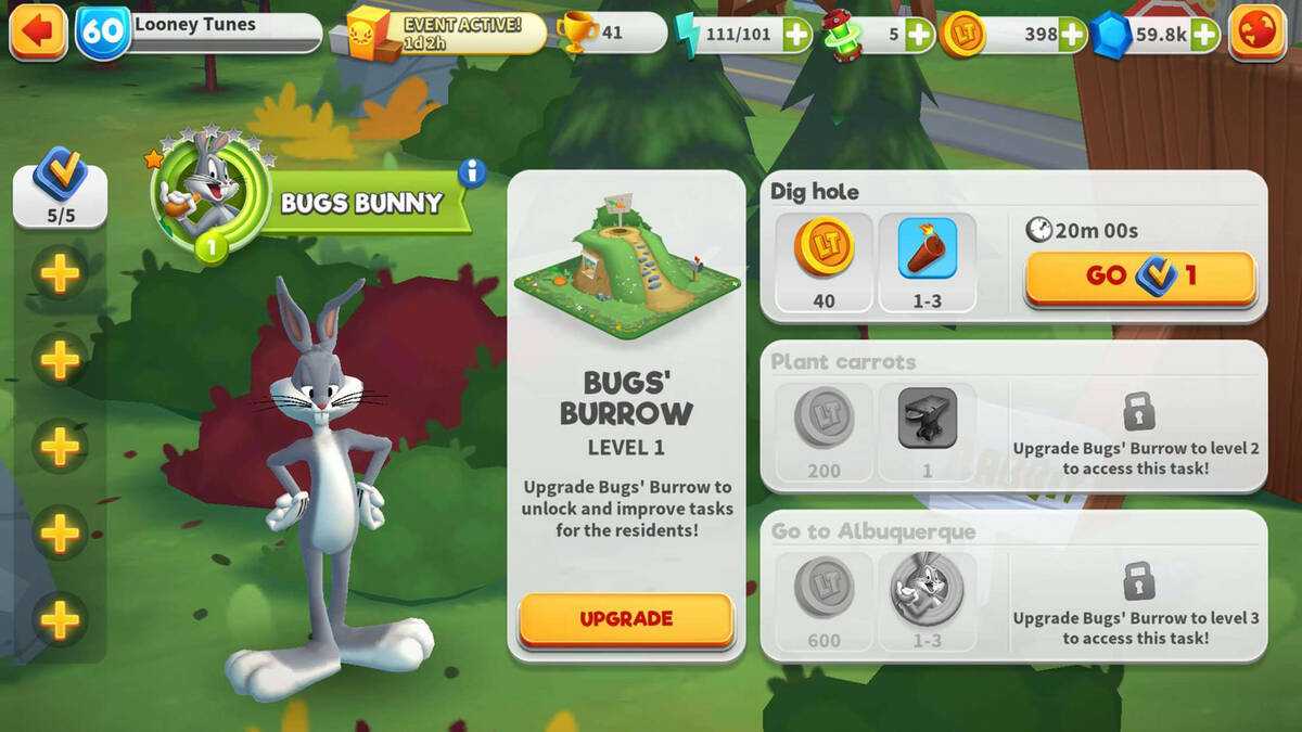 Looney tunes: безумный мир для пк для windows 7, 10, 11 (2023)