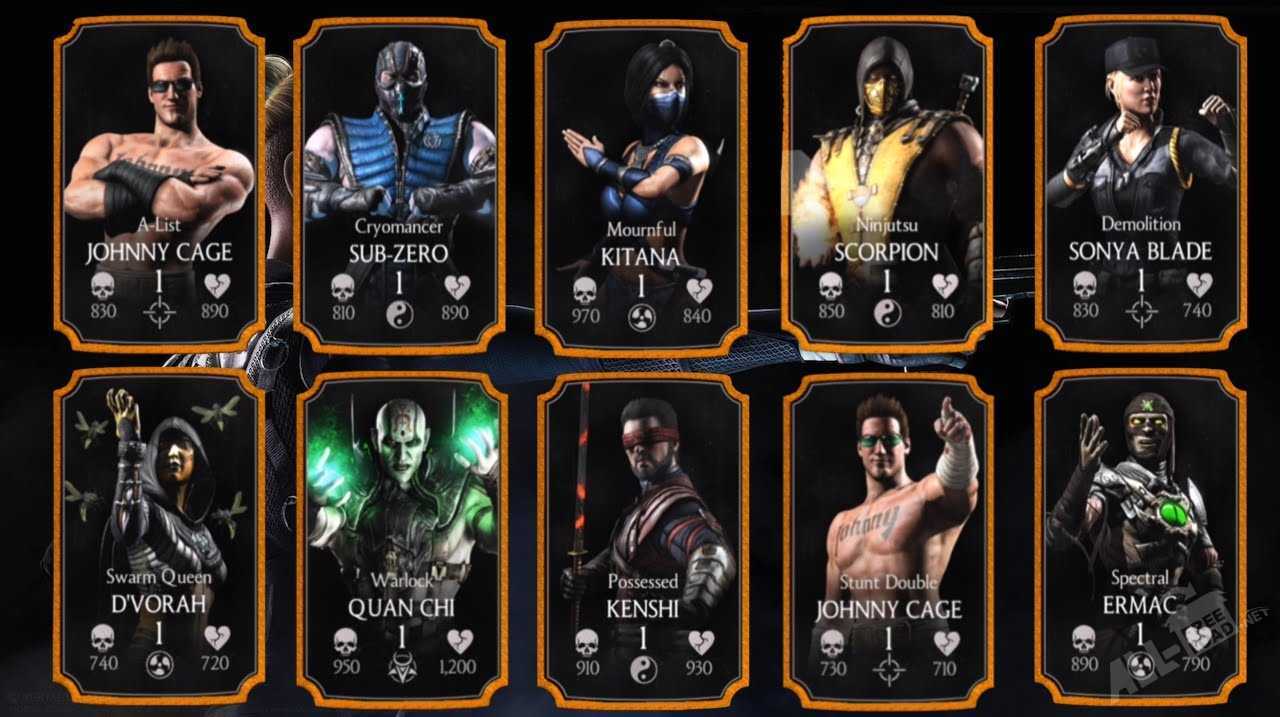 Mortal kombat: 28 самых могущественных персонажей, официально признанных