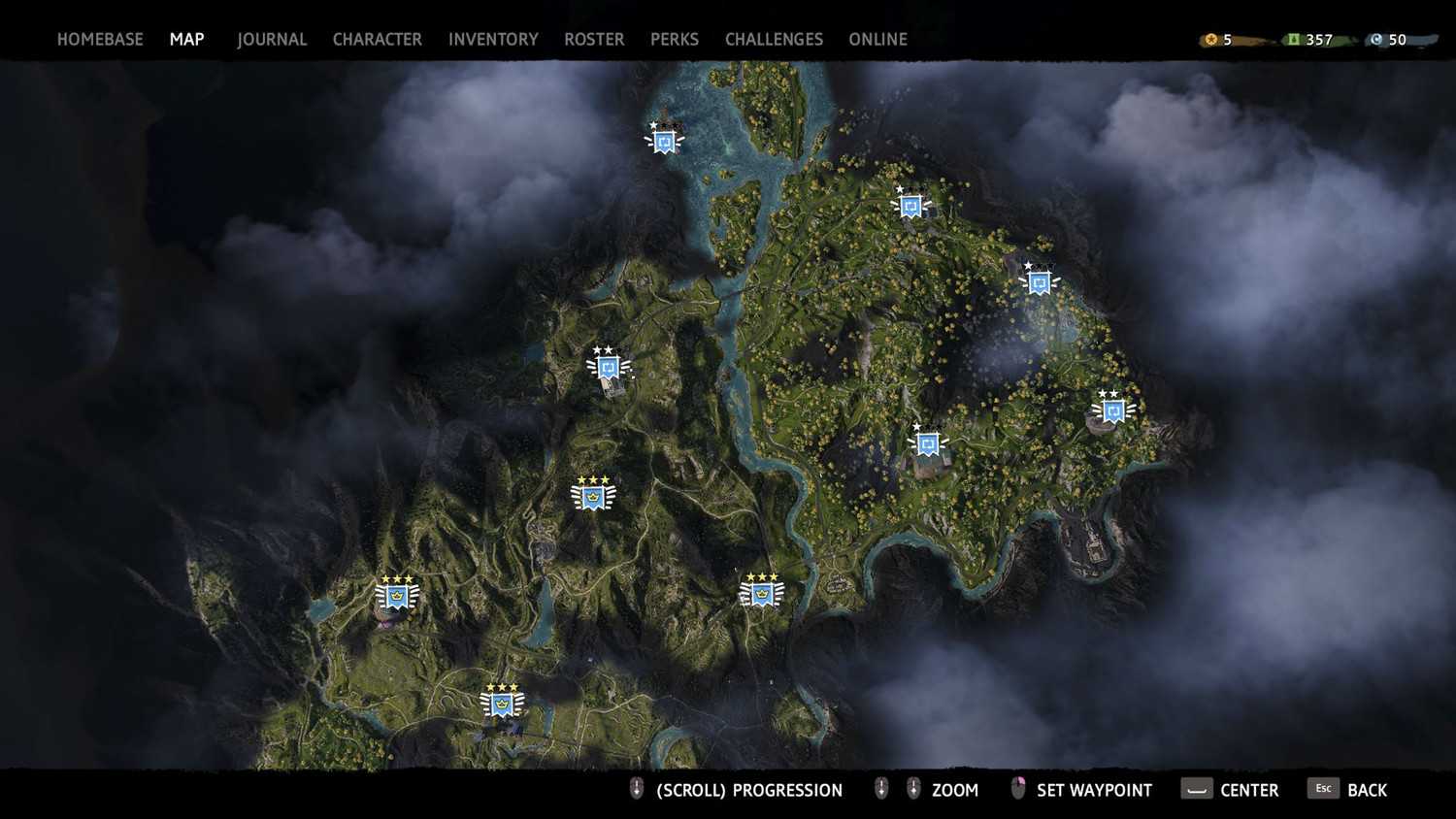 Расположение всех животных и мест для рыбалки в far cry 5