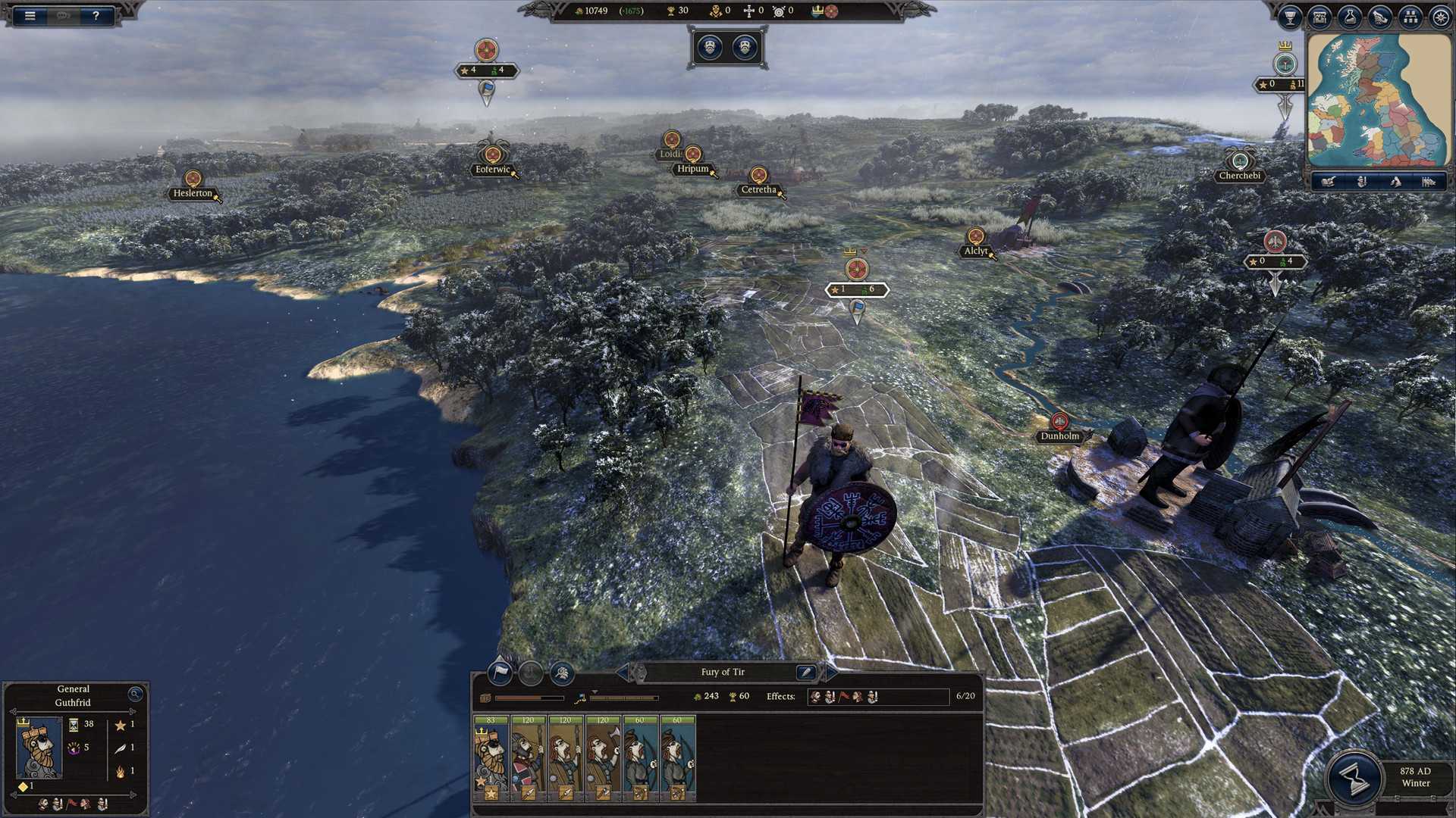 Thrones of britannia’s narrative: story in a sandbox - total war