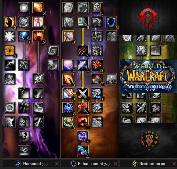 Гайд по энханс шаману 3.3.5 пвп - вселенная world of warcraft