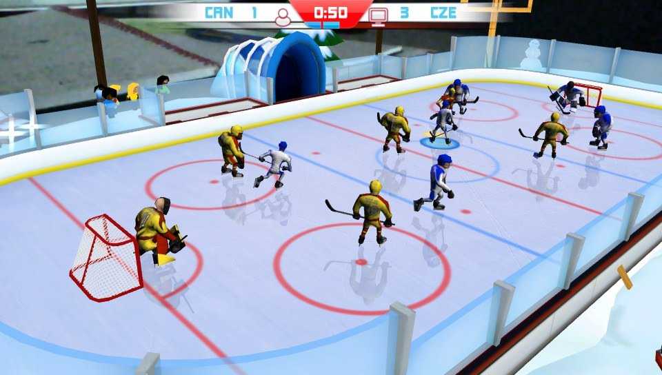 Hockey arena